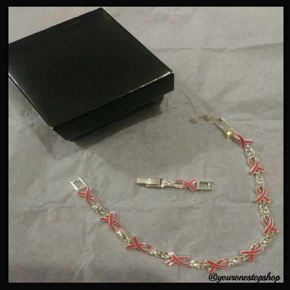 📣Breast Cancer Tennis Bracelet - Picture 3 of 3